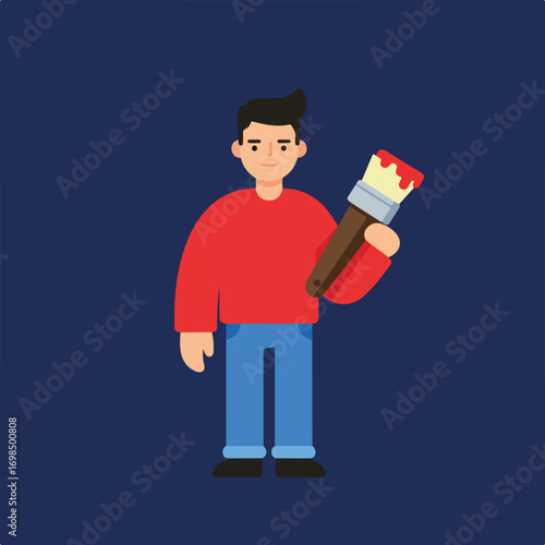 Flat artist