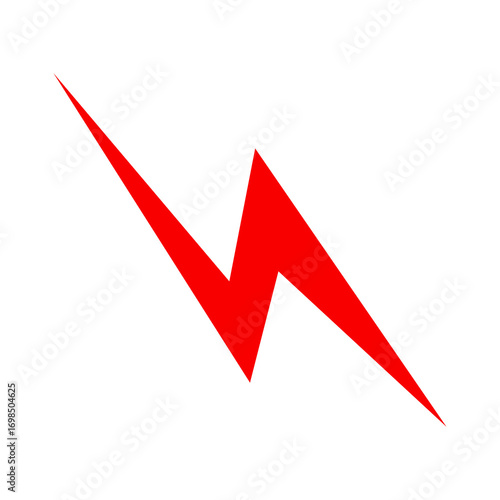 Red lightning bolt icon