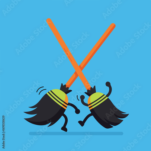 Broom buddies dance