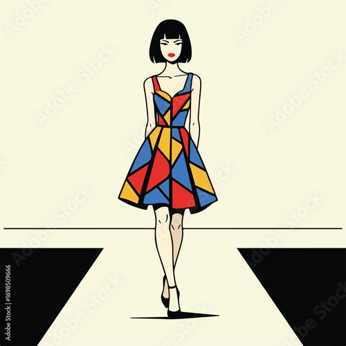 Fashion show woman