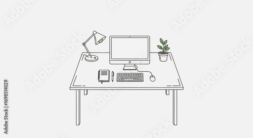 Electronic circuit board with tools on a desk in a technology room for repair