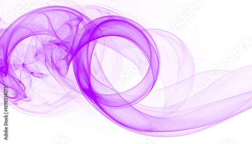 PNG of purple smoke swirling like a snail shell, perfect for creepy, spooky, mystical, and creative digital art projects