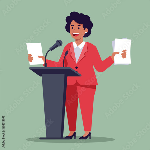 Speaker at podium (2)