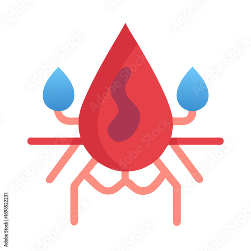 Abstract symbol illustration of health and medical concept