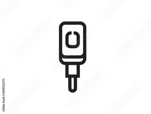 Professional air ratchet drawing with stylish 2D vector detail