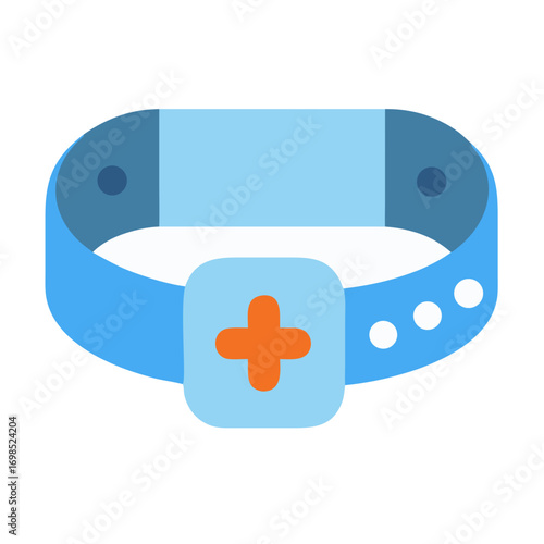 Digital health tracker icon design for modern telemedicine