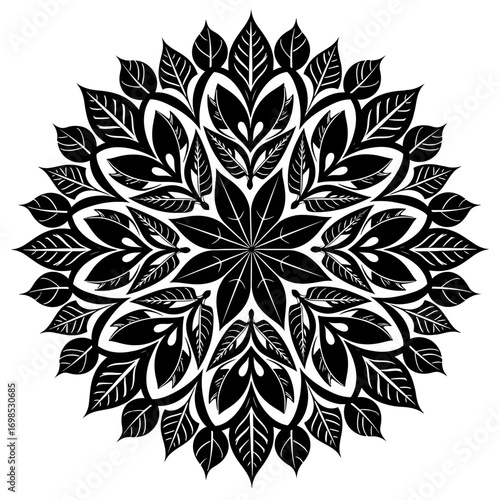 round lace ornament