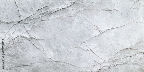 Cracked Light Gray Stone Surface Texture for Backgrounds