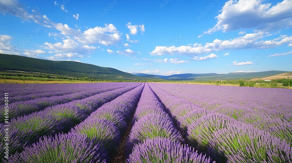 Fototapeta premium Lavender fields in every weather