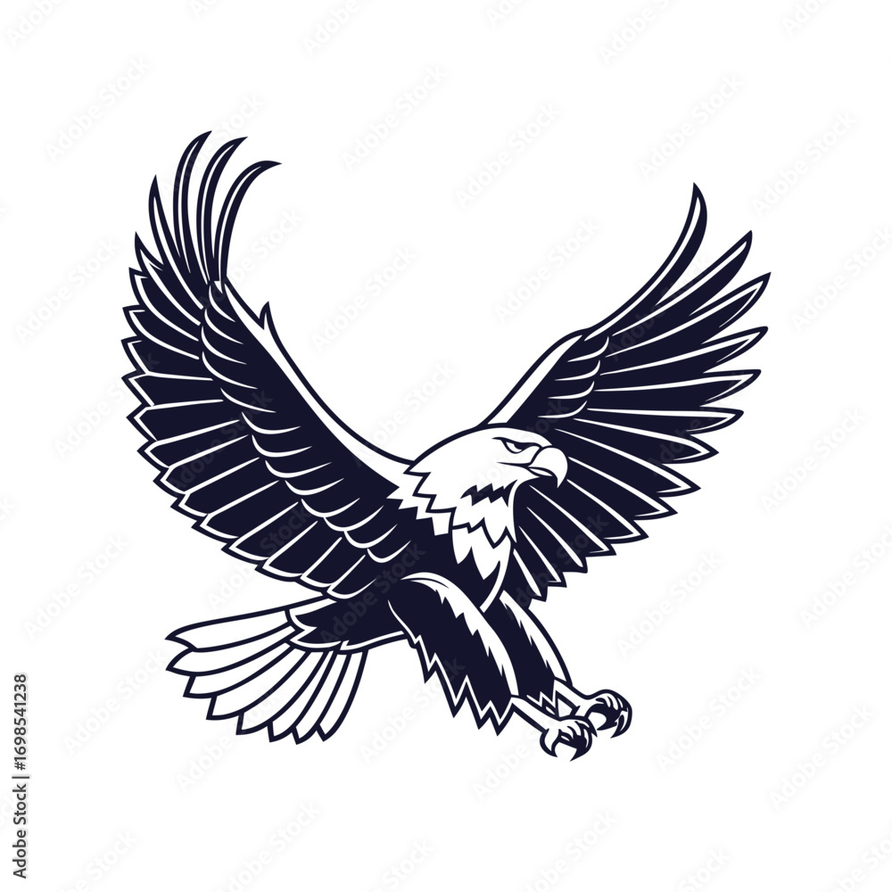 Fototapeta premium eagle vector illustration