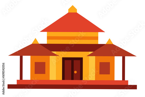 vector illustration of a house