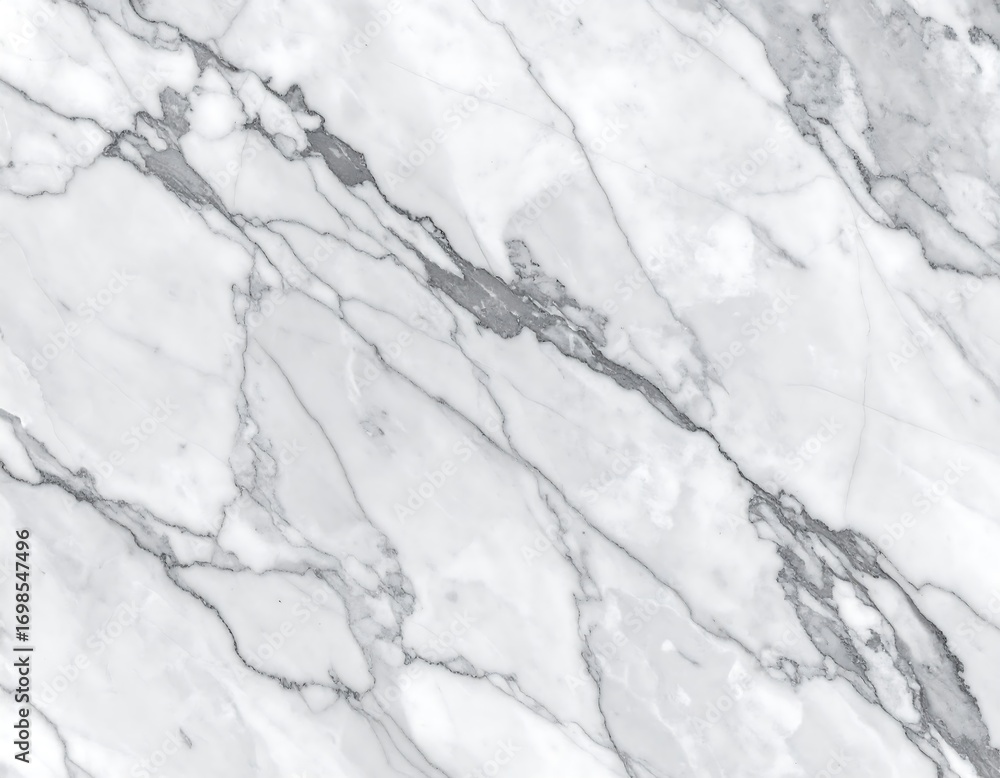 Obraz premium Subtle texture of natural carrara marble patterns with intricate veining