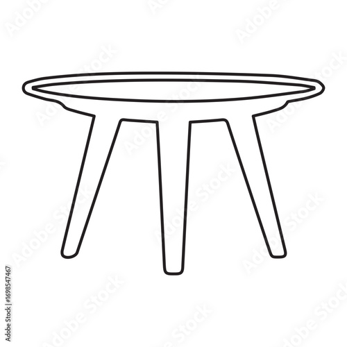 Modern Round Table Outline