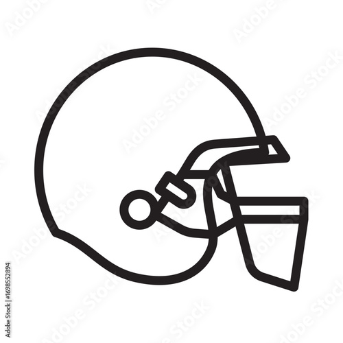 bicycle helmet icon