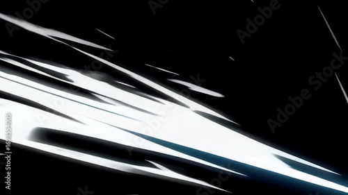 Speed Emphasizing Light Trail