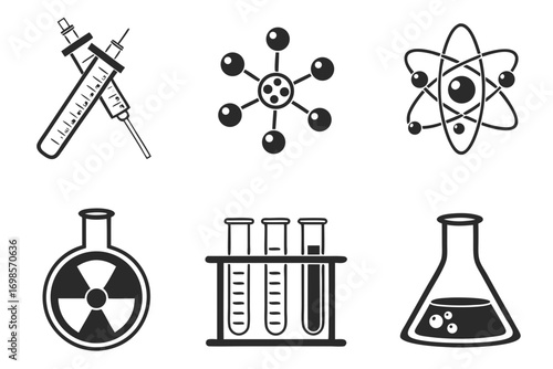Science and medical icons collection