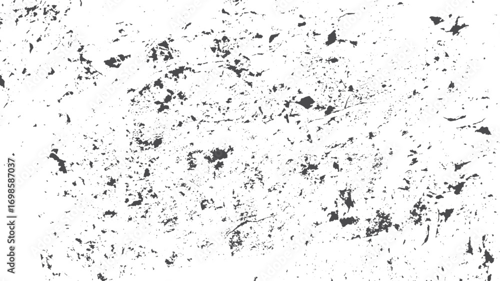 Naklejka premium Abstract dust particle texture overlay transparent background with scratches. Grunge dust grain texture abstract black and white distressed vintage background.