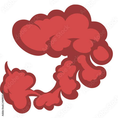 Smoke Element Decoration Illustration Digital Drawing Art