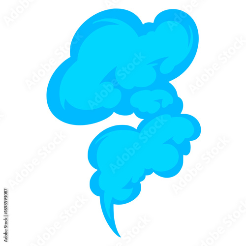 Smoke Element Decoration Illustration Digital Drawing Art
