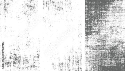 Rough Black & White Grunge Texture Vector – Distressed Overlay Abstract Illustration Grid Spotted Halftone Grunge Texture Vector – Distressed vector design on transparent background.