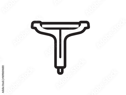 Heavy duty nail puller icon elegant sleek vector design