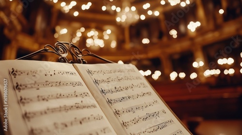 Wallpaper Mural Sheet music in an opera house Torontodigital.ca