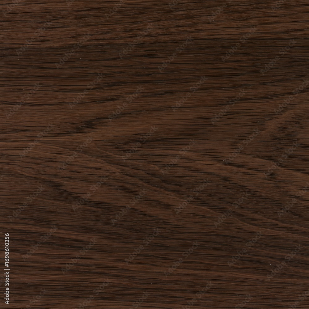 Obraz premium Close up of dark brown wood grain texture with natural patterns and subtle color variations visible across surface