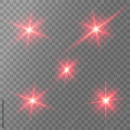 Lens Flare, light glow effect. sun or realistic shining star with backlight effect.
bokeh glitter and sparkles or sparkles on transparent background.
