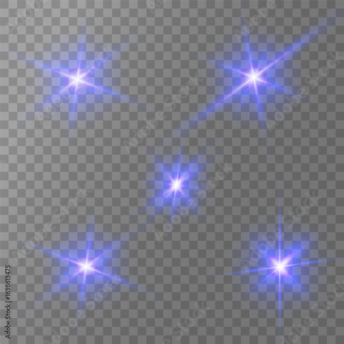 Lens Flare, light glow effect. sun or realistic shining star with backlight effect.
bokeh glitter and sparkles or sparkles on transparent background.
