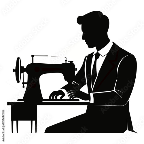 vintage sewing machine