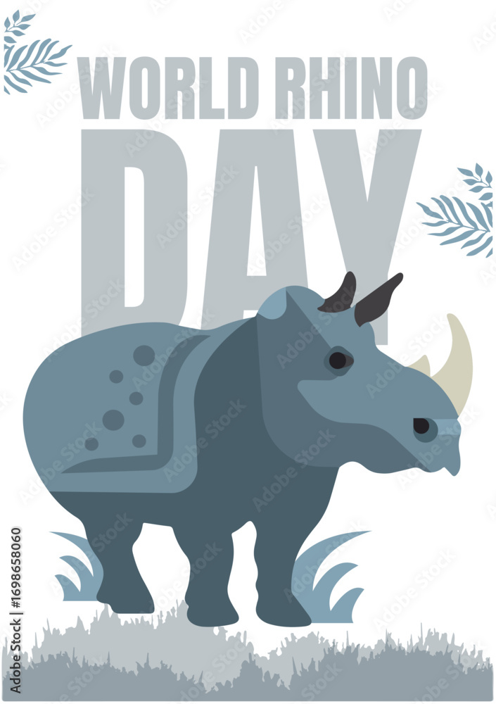 Fototapeta premium Rhino Day
