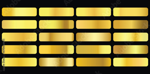 Glimmering Gold Gradients Metallic Textures Shiny Bars Luxury Elements Golden Background Shimmering Designs Polished