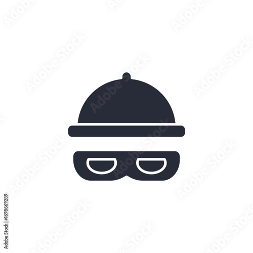 incognito icon. incognito Symbol sign for mobile concept and web design. Vector icon, Logo illustration, Vector graphics
