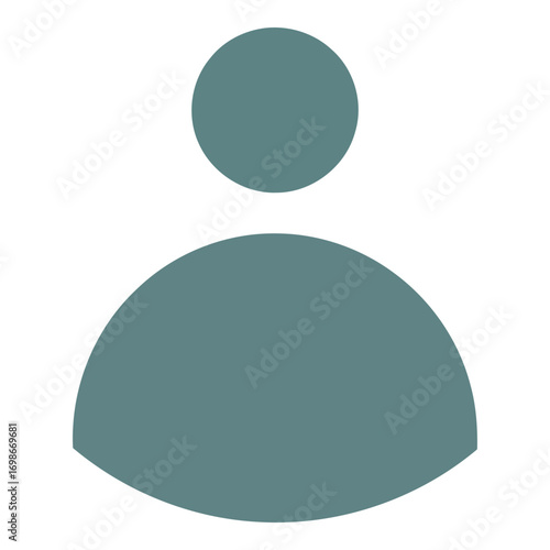 Vector art of generic user icon
