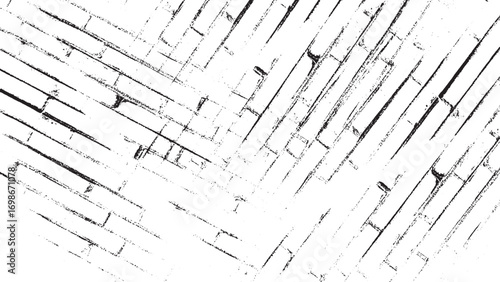 Distressed urban line texture with subtle grain effect