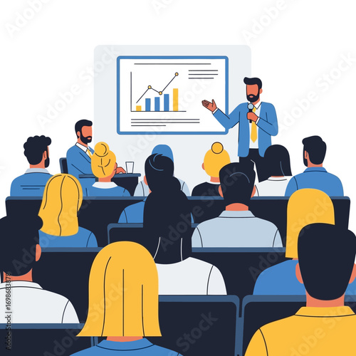 group of people in a conference room