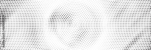 Halftone background vector, abstract backdrop design with two tone pattern and copy space for edit your content