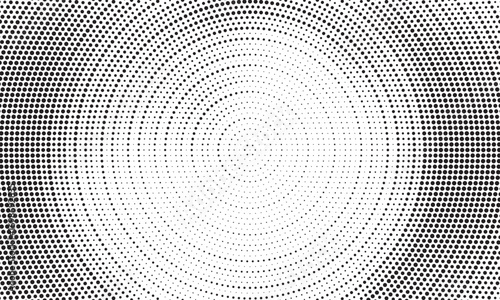 Halftone background vector, abstract backdrop design with two tone pattern and copy space for edit your content