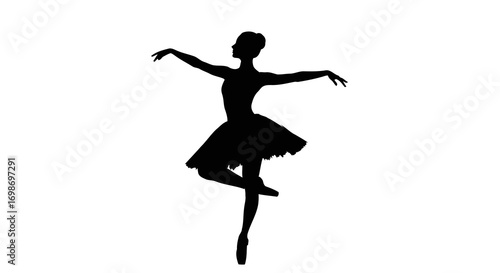ballet dancer silhouette