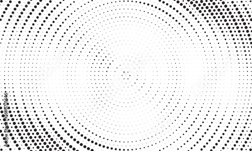 Halftone background vector, abstract backdrop design with two tone pattern and copy space for edit your content