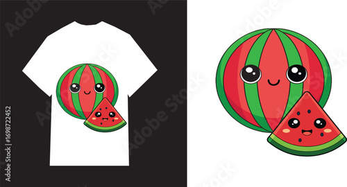Funny cartoon monsters and birds hide like ladybugs and other insects in a whimsical spring garden