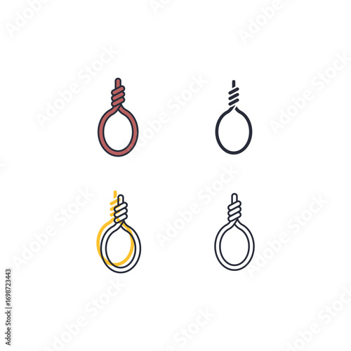death penalty icon. death penalty Symbol sign for mobile concept and web design. Vector icon, Logo illustration, Vector graphics