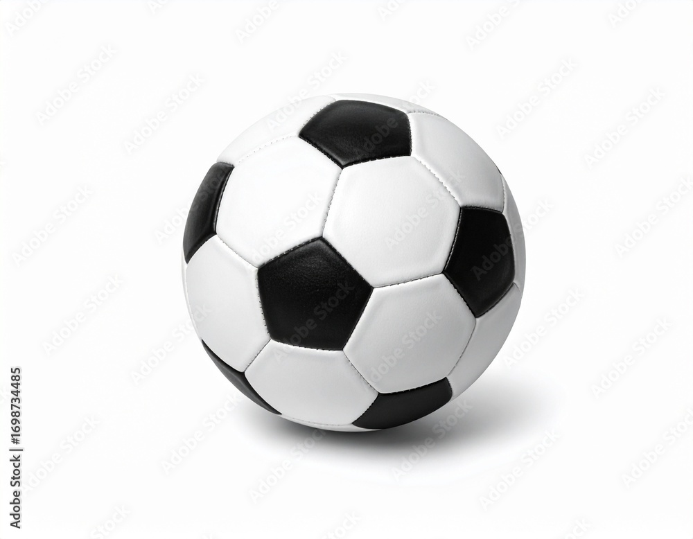 Fototapeta premium Classic Soccer Ball or foot ball soccer ball on white background