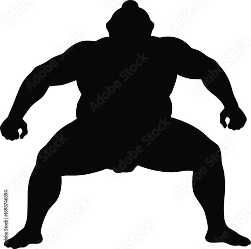 a warrior figure in dynamic pose silhouette on transparent background