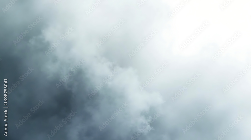 Obraz premium Realistic spooky fog overlay