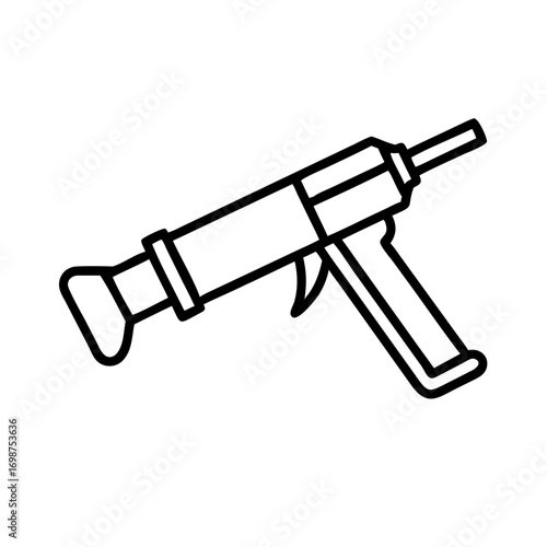 Explore the best sealant gun caulking gun vector illustration for home improvement and construction needs