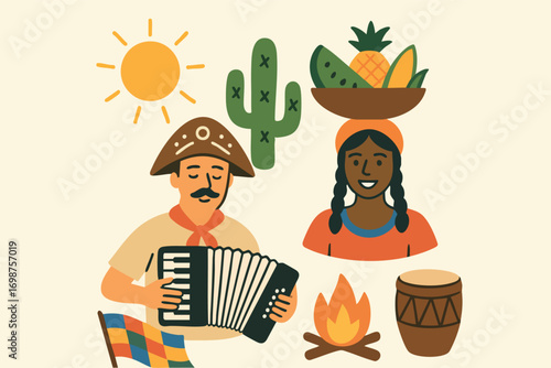 Nordeste Colors & Tradição: Roots of Brazilian Culture