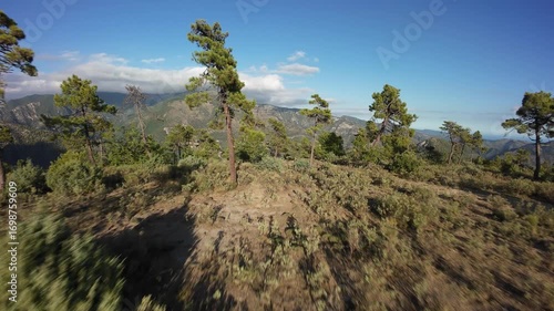 fin de journée au coeur de la nature de la Roya - Alpes Maritimes