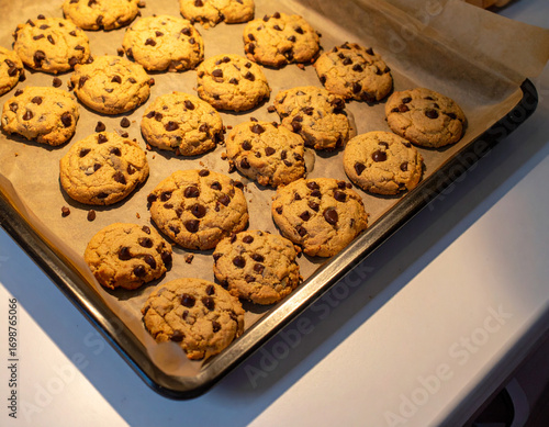 homemade chocolate chip cookies