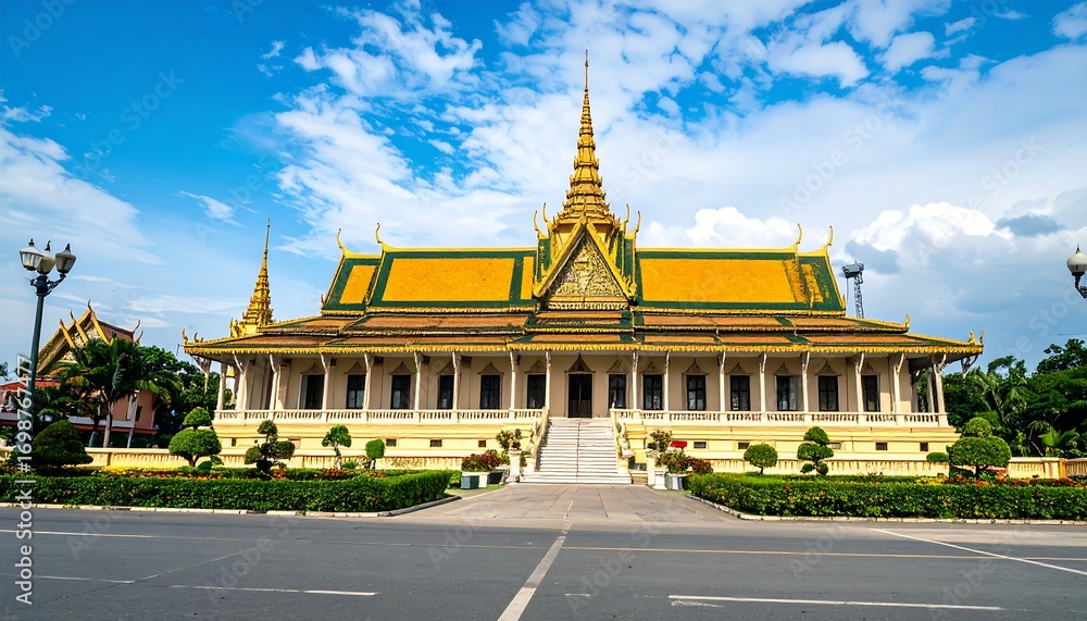 Naklejka premium Royal Palace, Cambodia